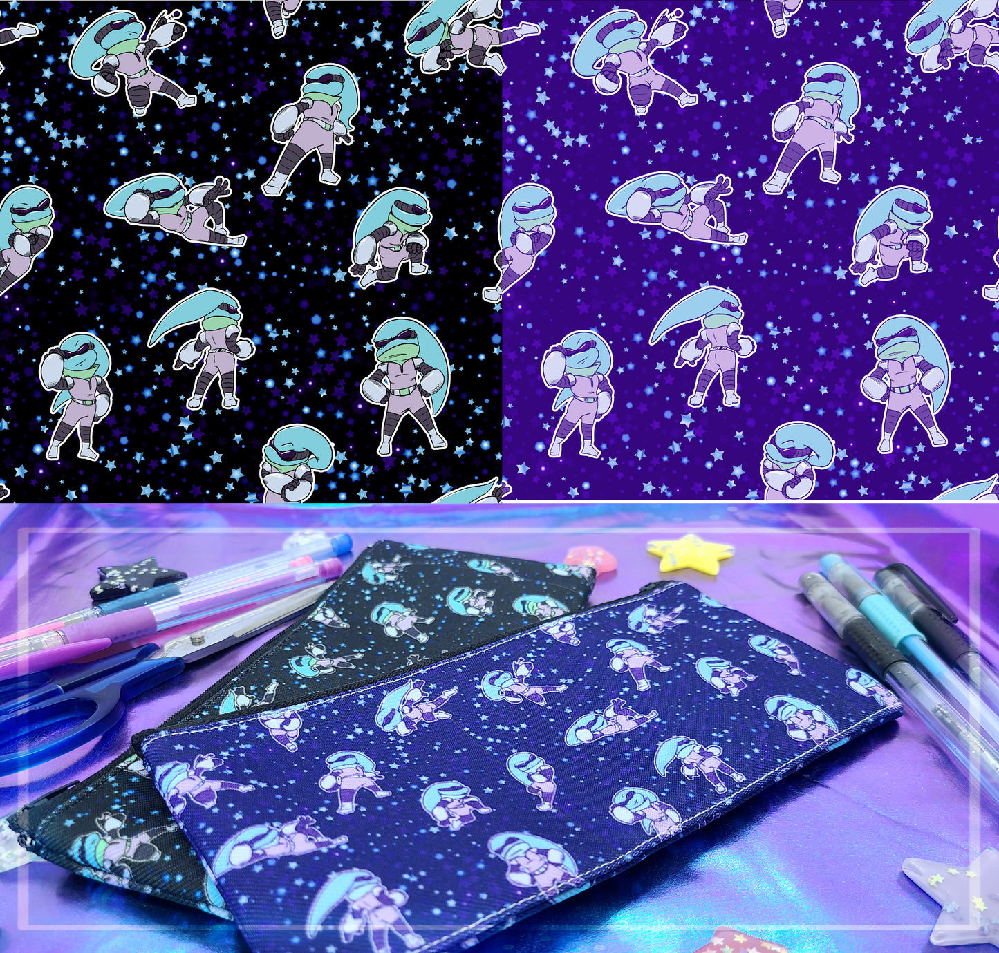 B-Grade | DSDanny Canvas Zipper Pouch | Pencil Pouch, Coin Purse