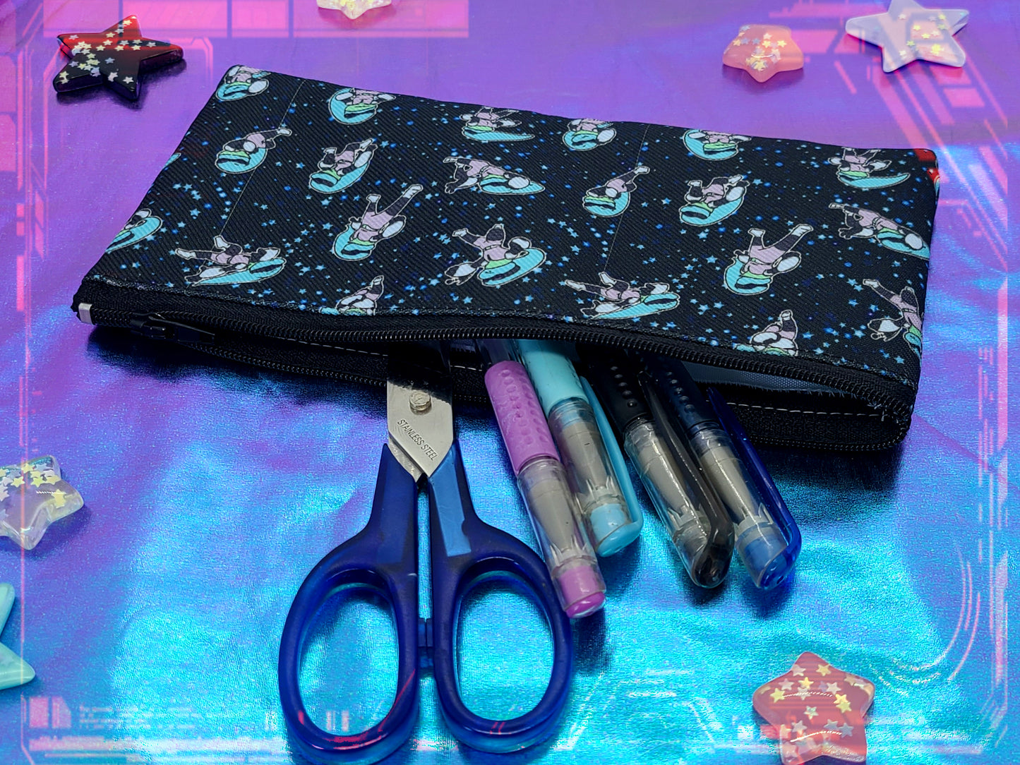 B-Grade | DSDanny Canvas Zipper Pouch | Pencil Pouch, Coin Purse
