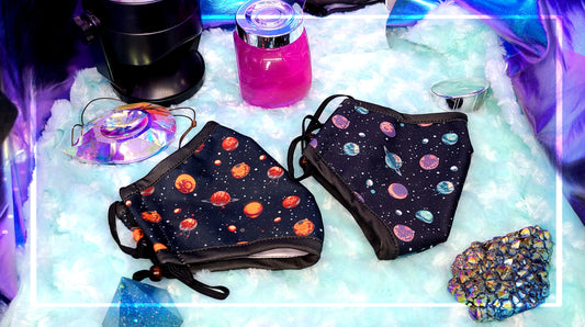 Space 3D Face Mask | Charcoal insert | Adjustable