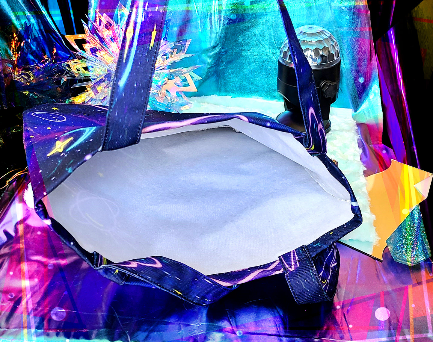 Printed Pattern Space | Tote bag