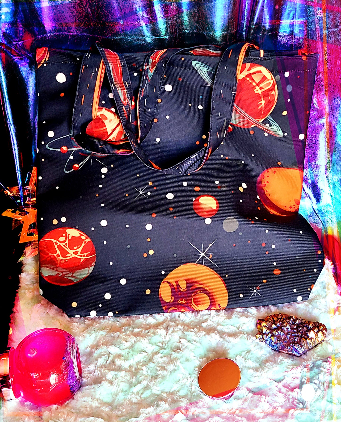 Printed Pattern Space | Tote bag