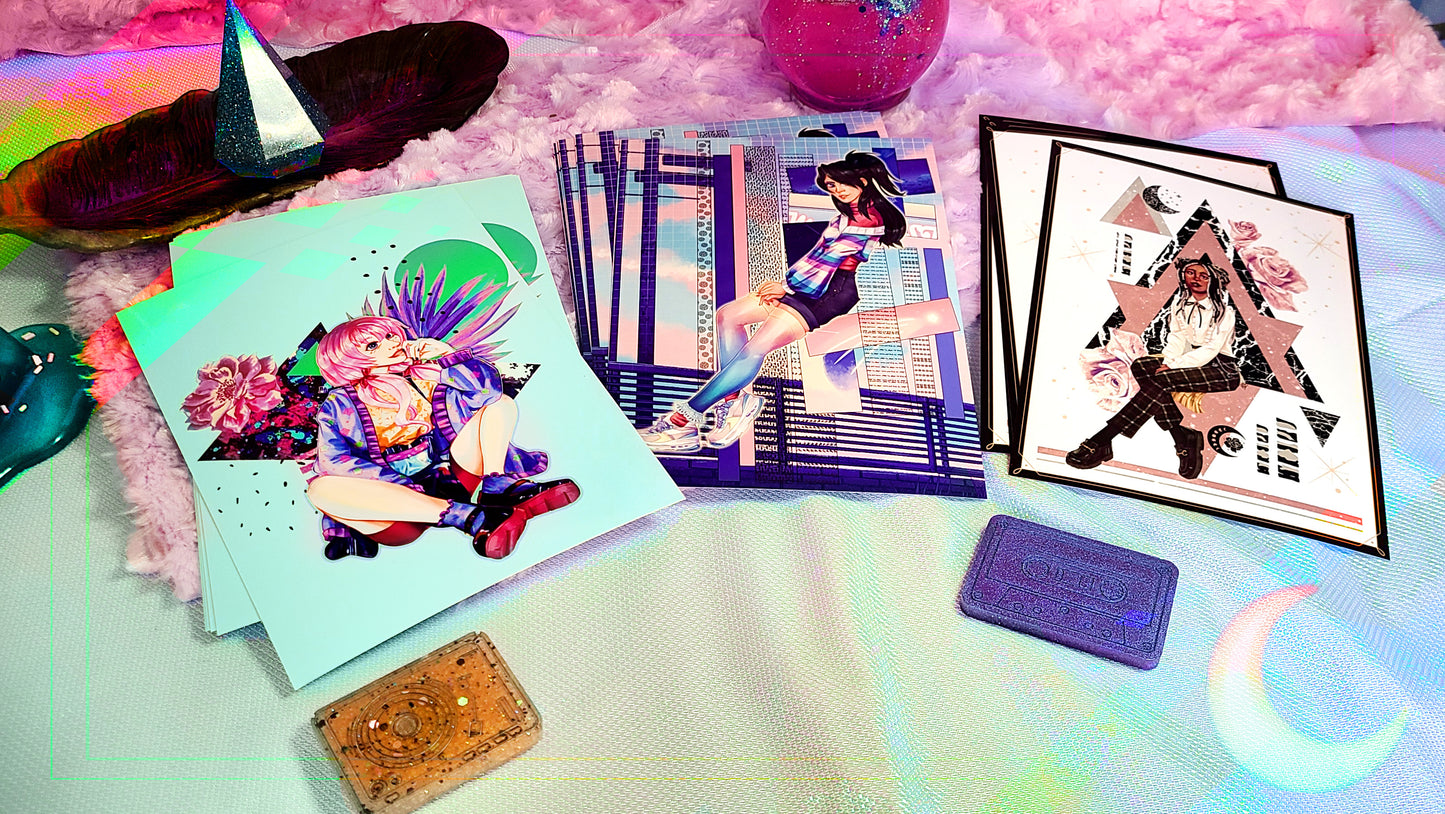 Starry Pop | 5 x 7 Print | Pop Print Series