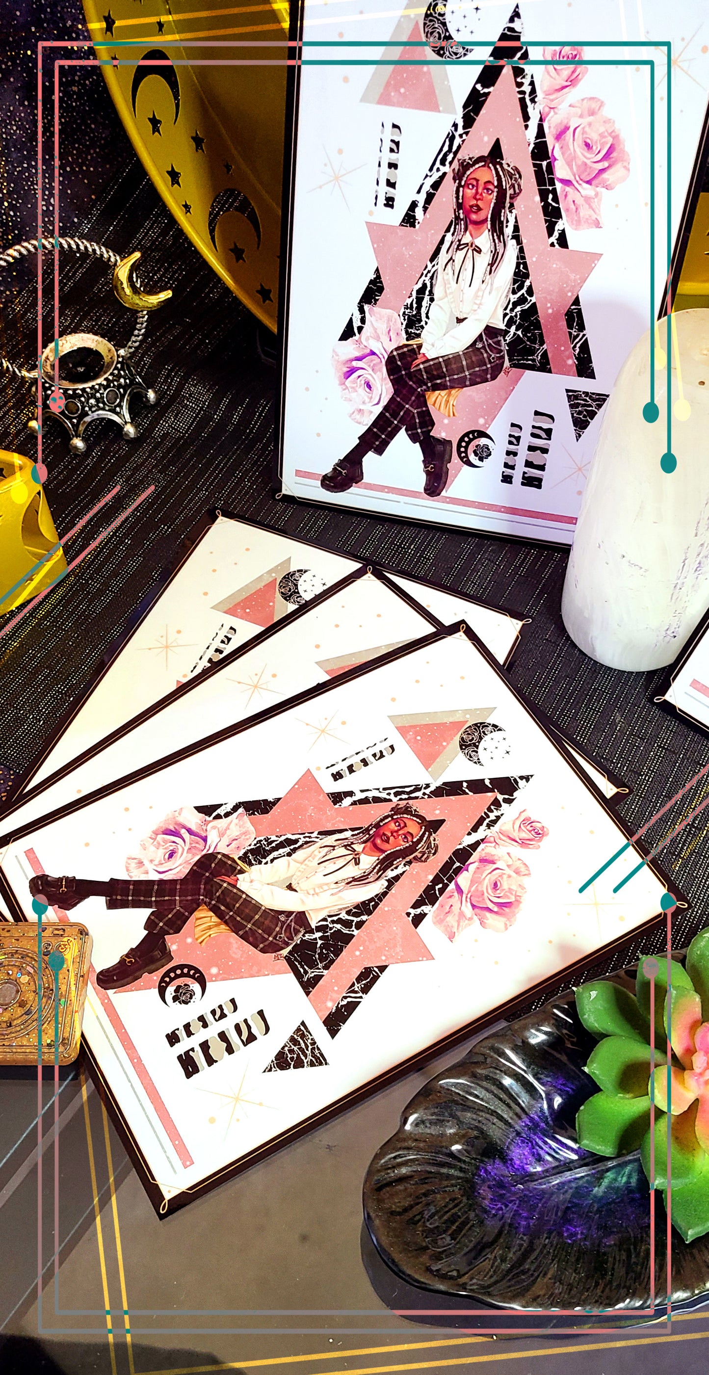 Starry Pop | 5 x 7 Print | Pop Print Series