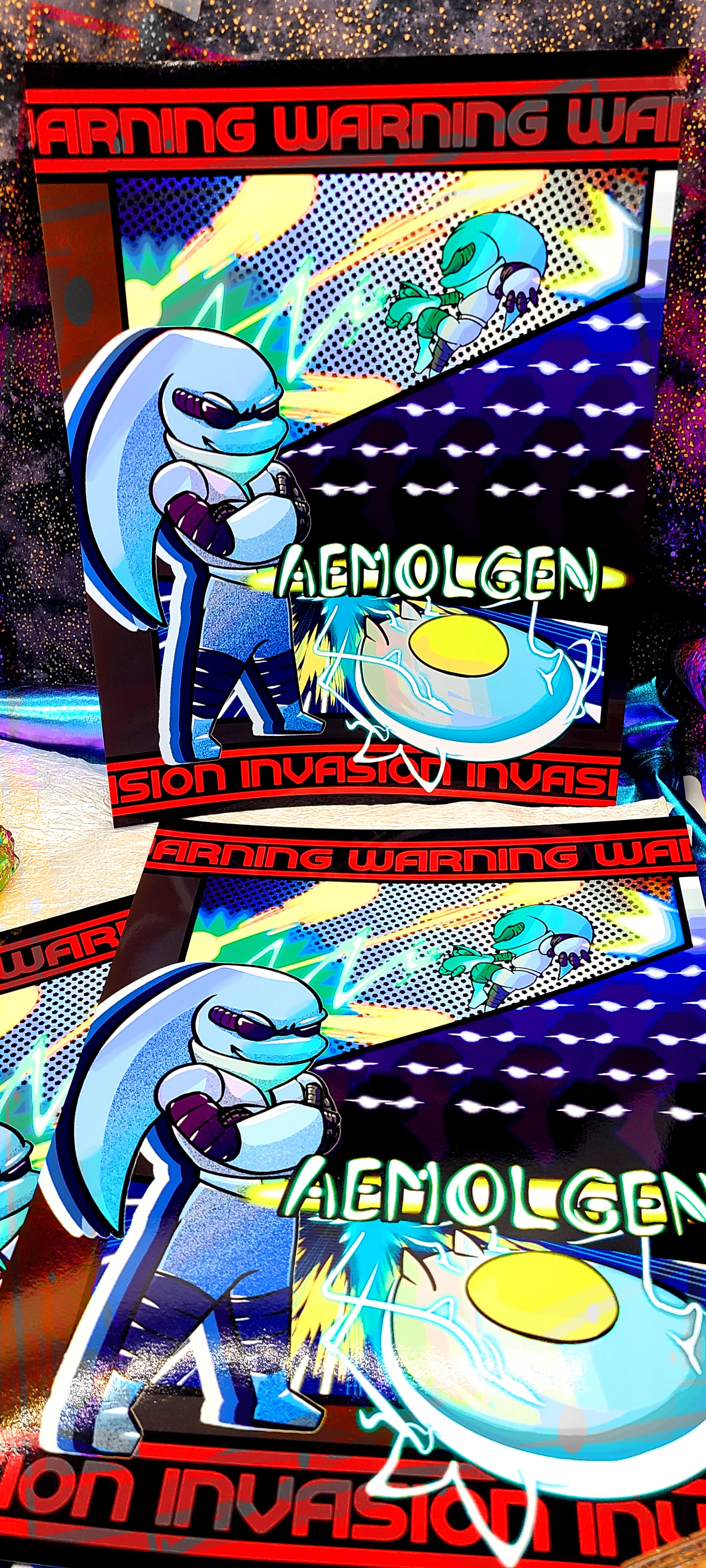 Aemolgen Invasion | Print 8.5 x 11