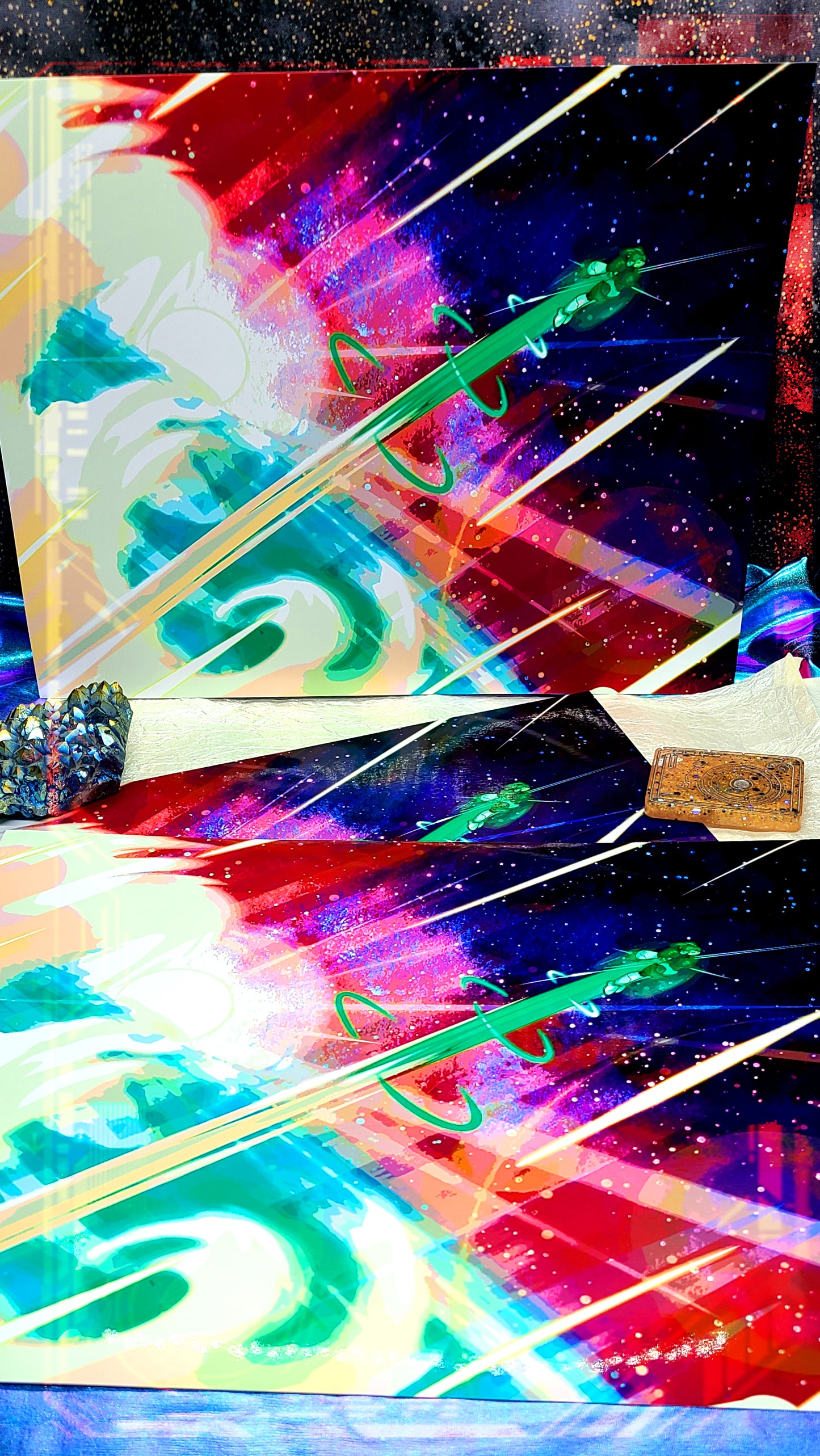 Luna Blast Off | Print 8.5 x 11