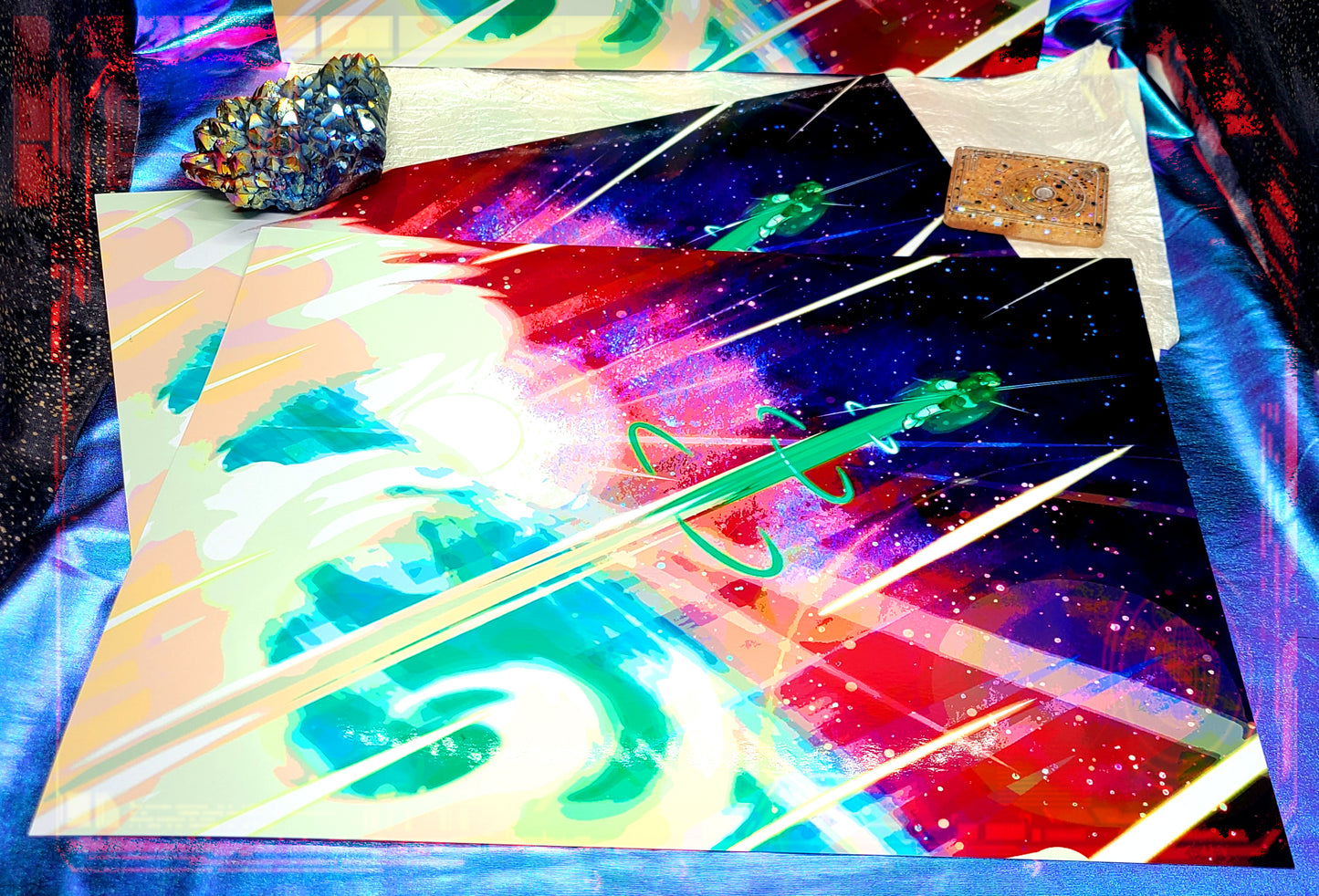 Luna Blast Off | Print 8.5 x 11