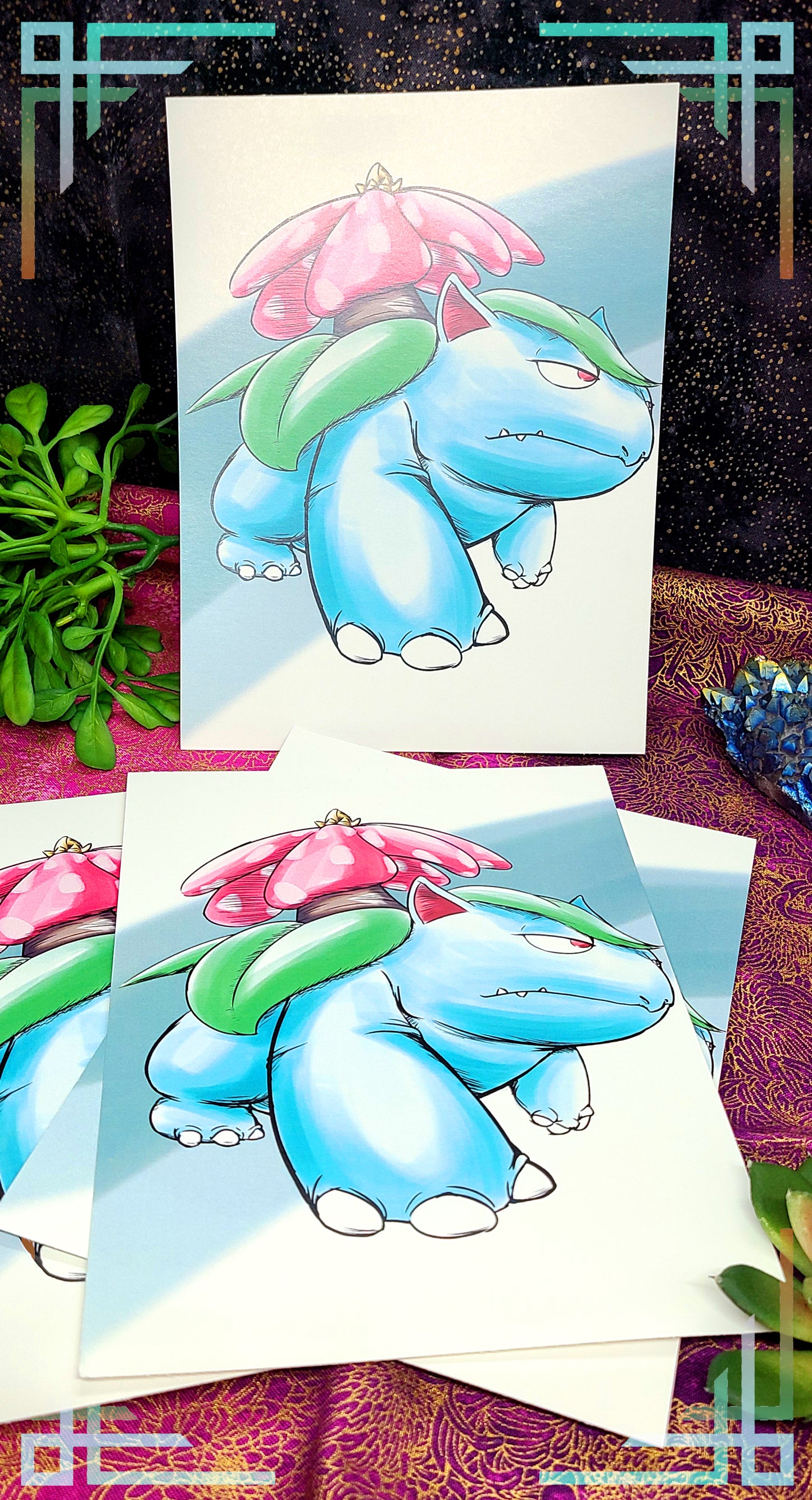 Venusaur | Print 5 x 7 | Pokemon