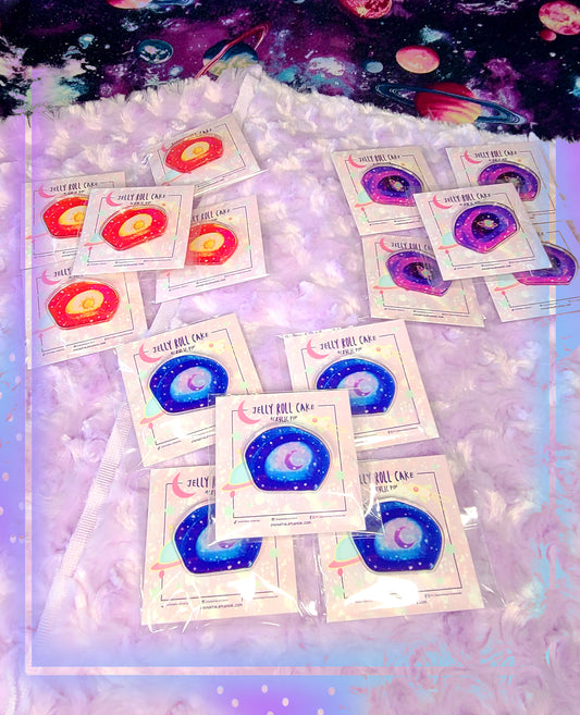 Clear Jelly Roll | Acrylic Pin