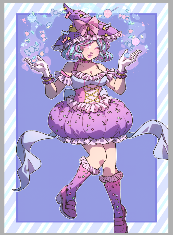 Holographic Witch Print | Limited Edition | Flair Witch Project