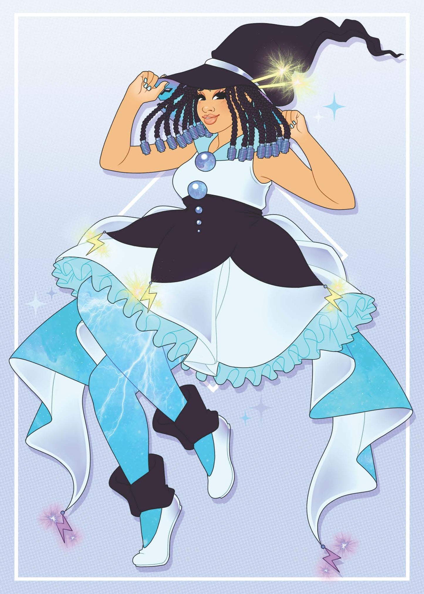 Holographic Witch Print | Limited Edition | Flair Witch Project