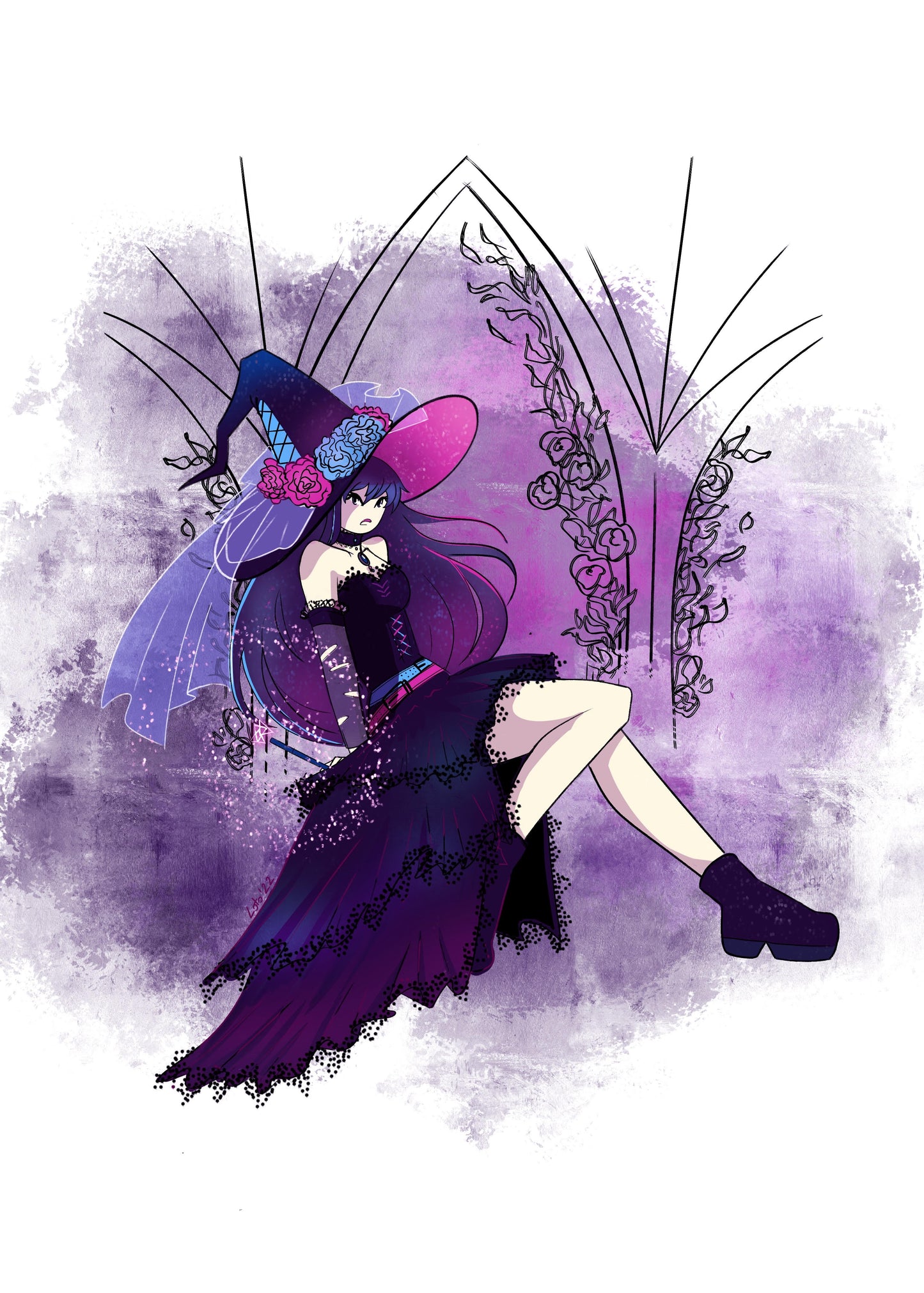 Holographic Witch Print | Limited Edition | Flair Witch Project