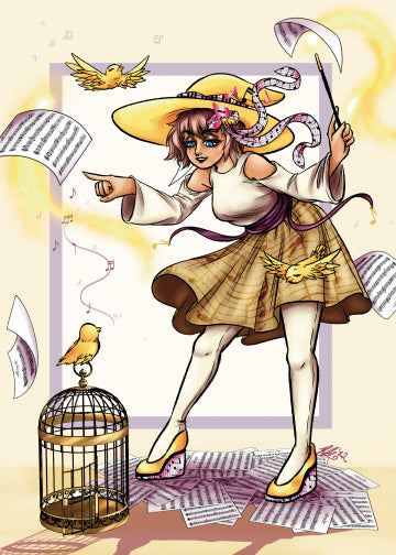 Holographic Witch Print | Limited Edition | Flair Witch Project