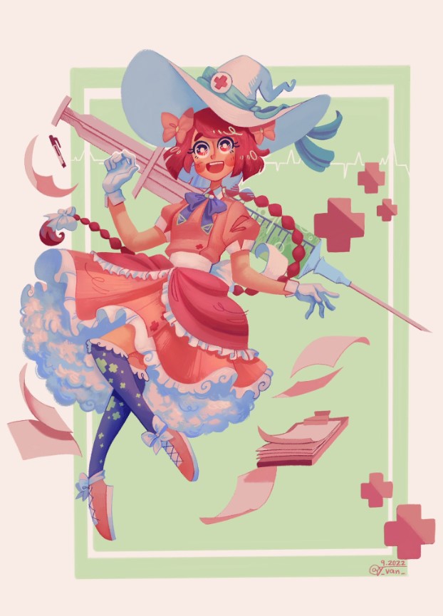 Holographic Witch Print | Limited Edition | Flair Witch Project