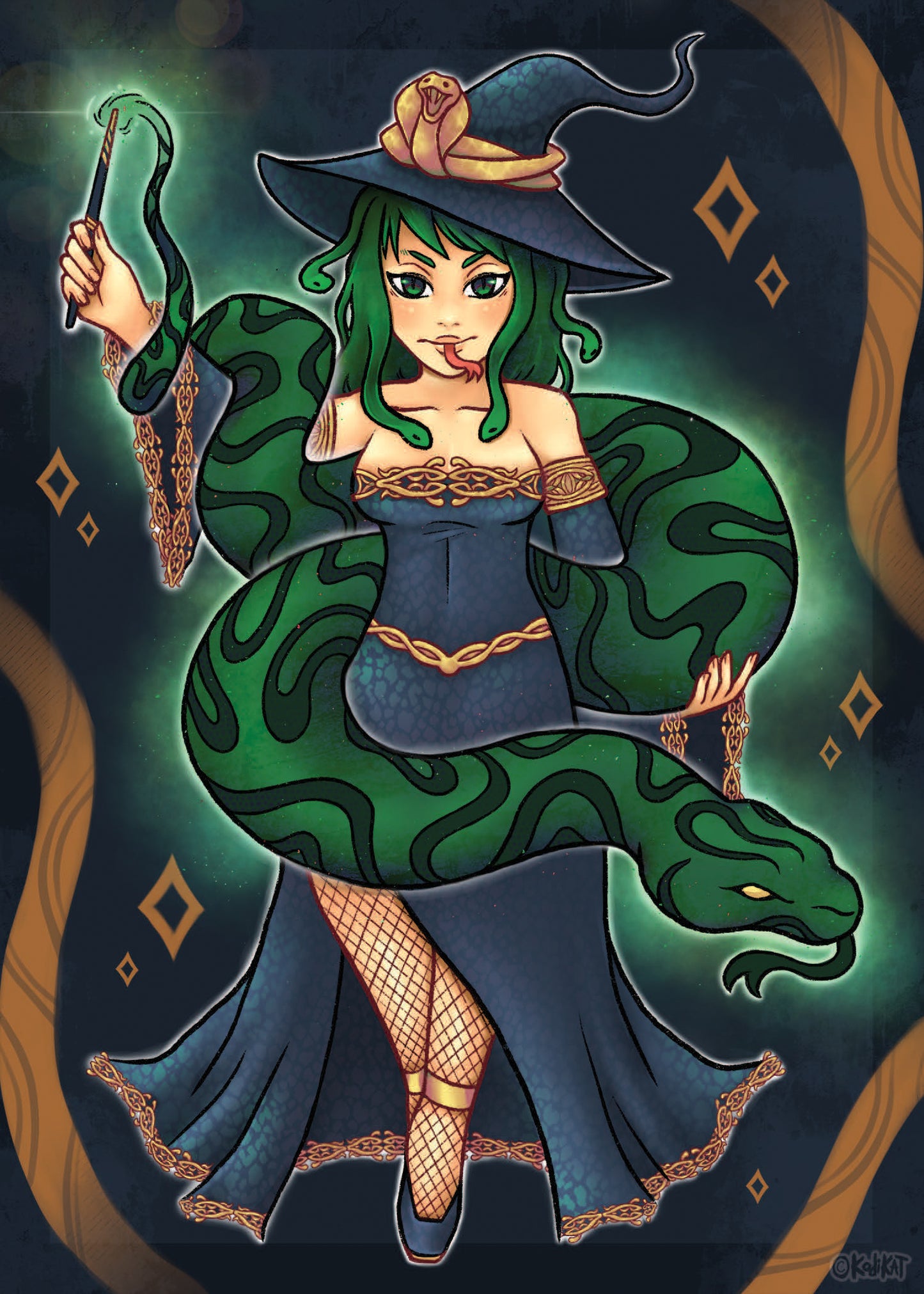 Holographic Witch Print | Limited Edition | Flair Witch Project
