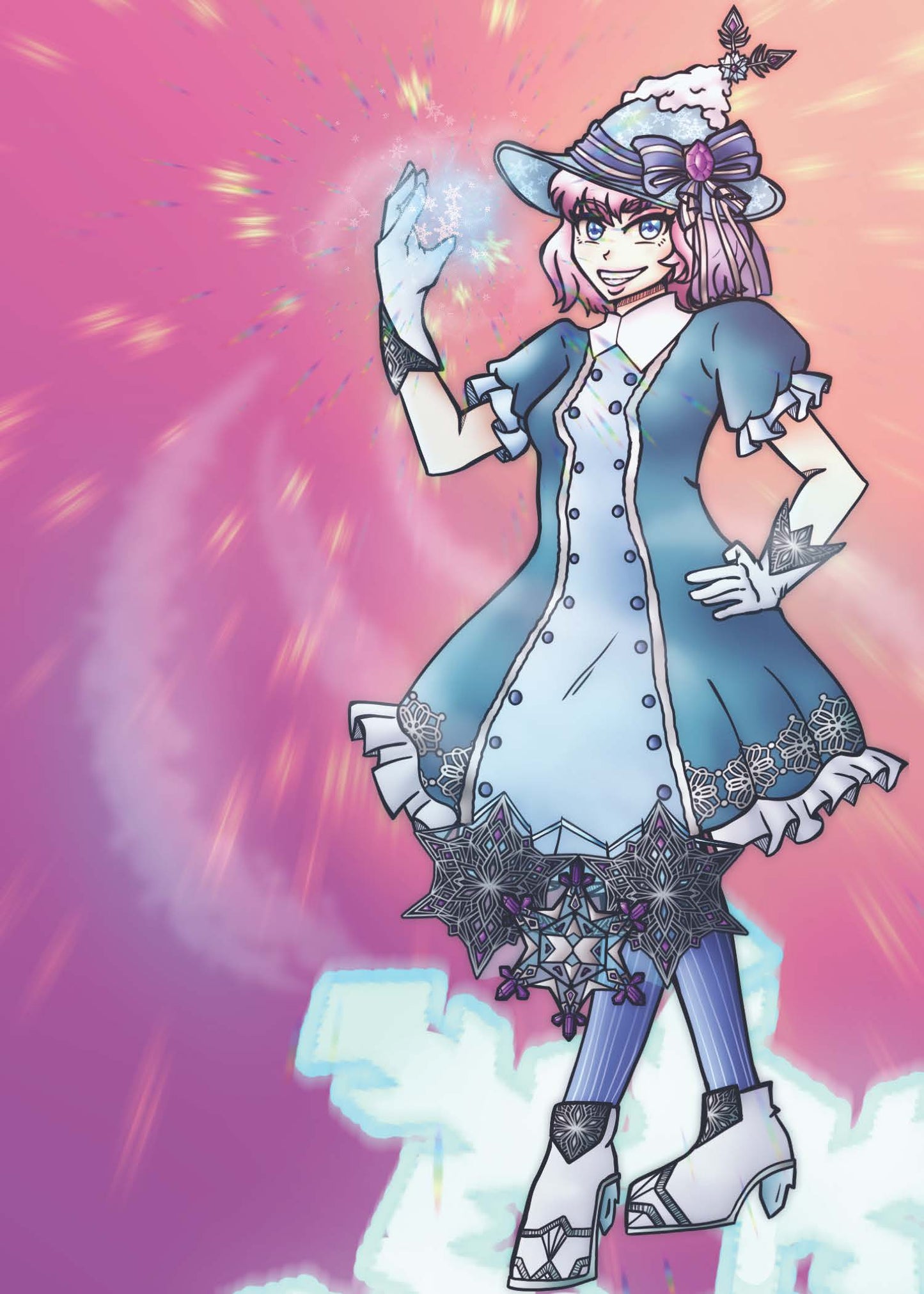 Holographic Witch Print | Limited Edition | Flair Witch Project