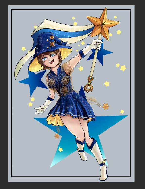 Holographic Witch Print | Limited Edition | Flair Witch Project