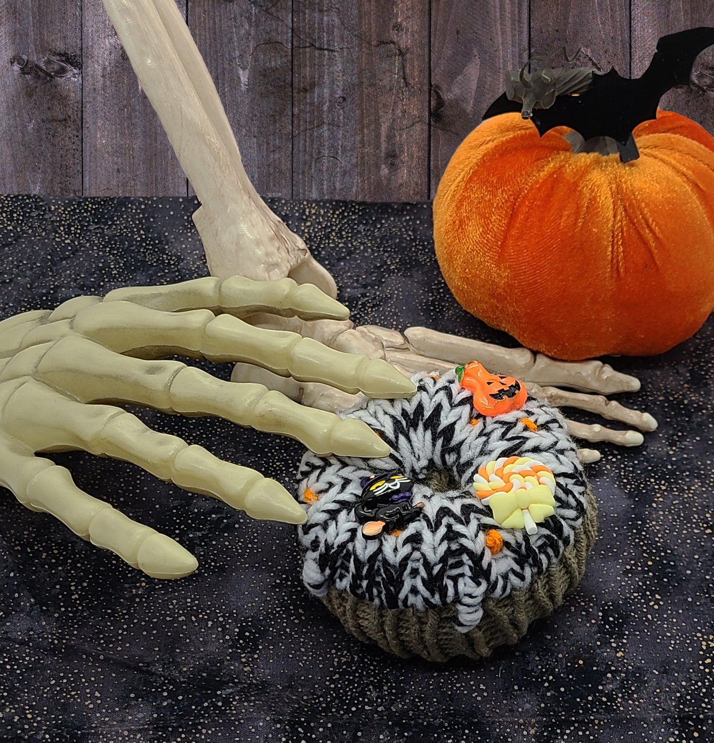 Halloween Doughnut | Holiday Décor | Plush Toy