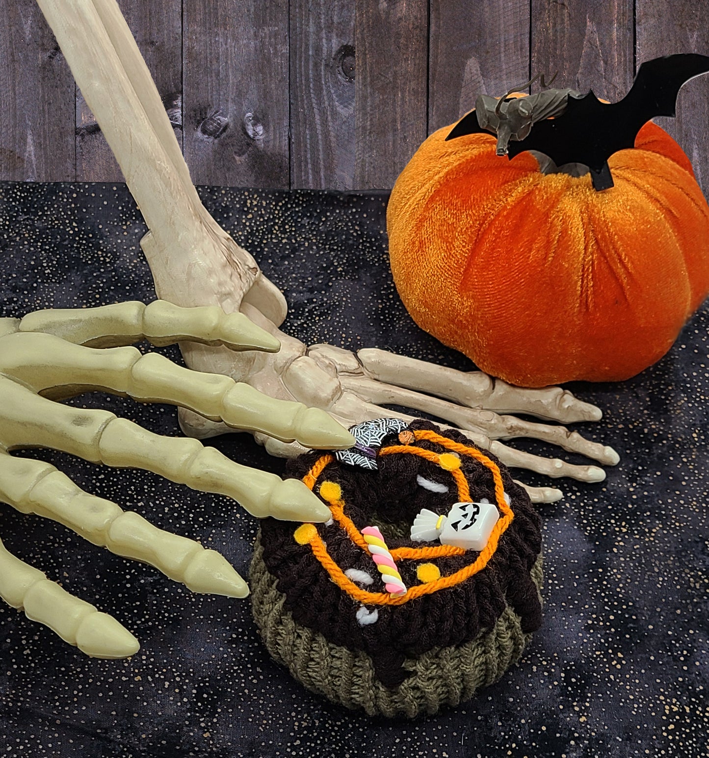 Halloween Doughnut | Holiday Décor | Plush Toy