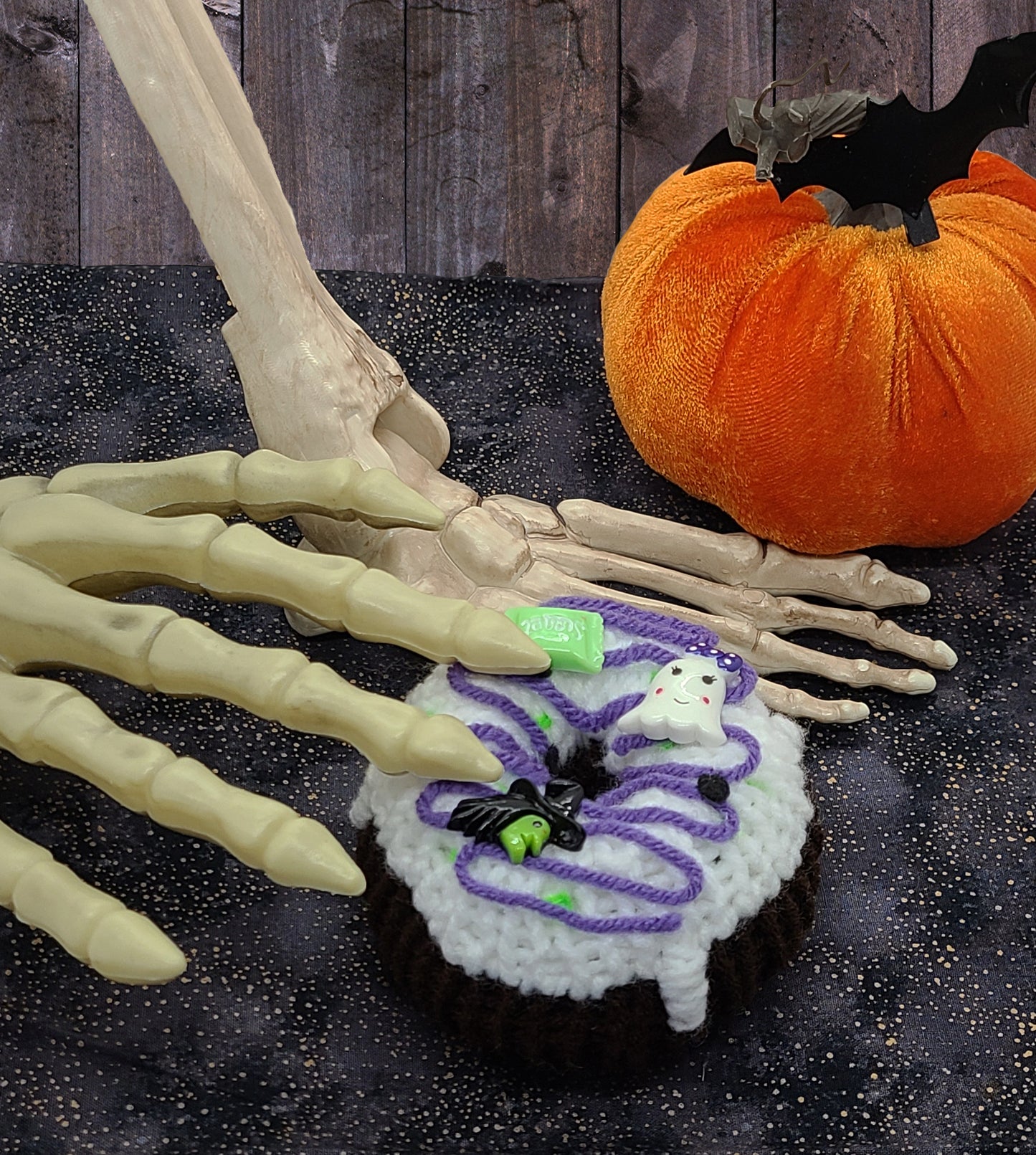 Halloween Doughnut | Holiday Décor | Plush Toy