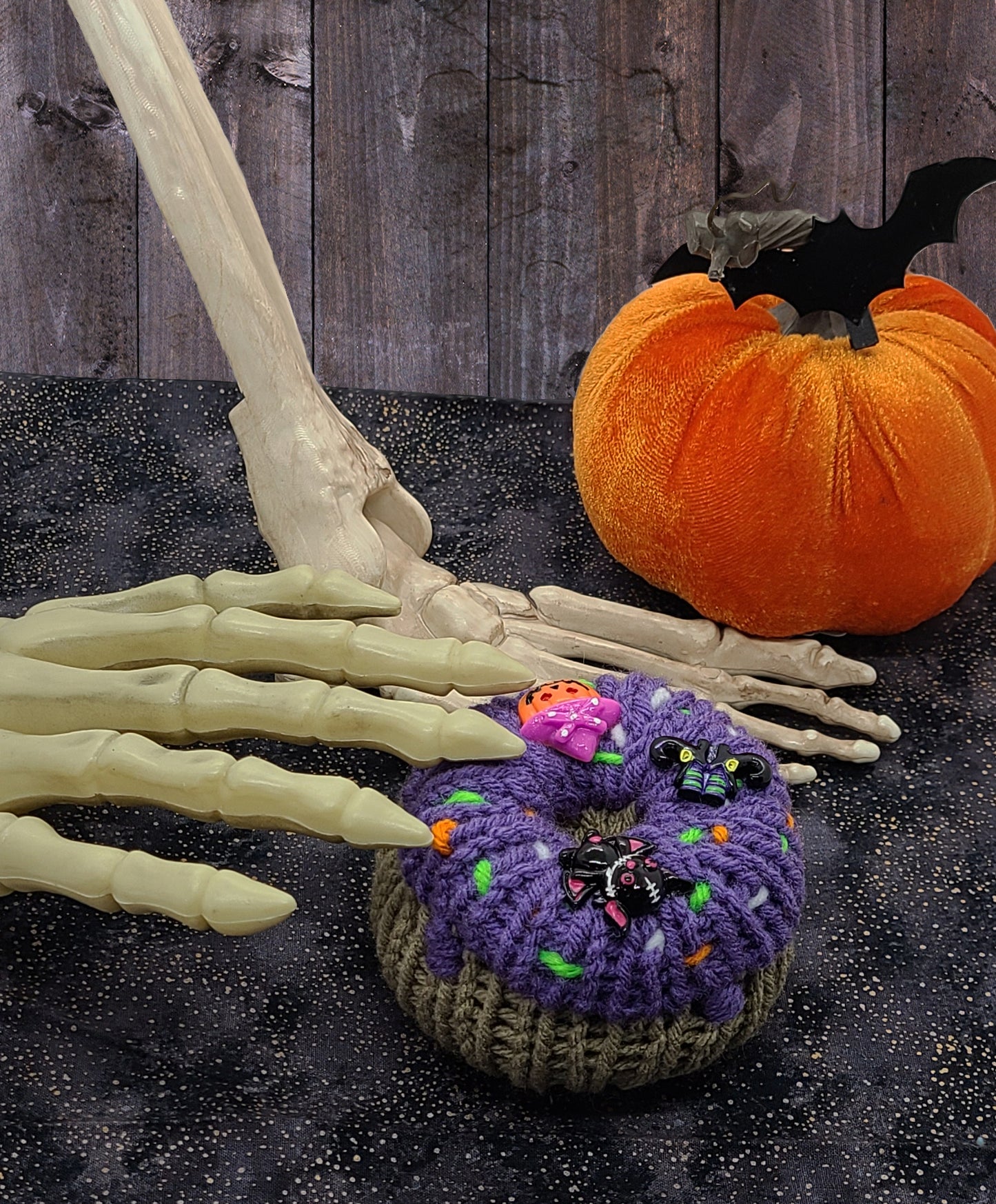 Halloween Doughnut | Holiday Décor | Plush Toy