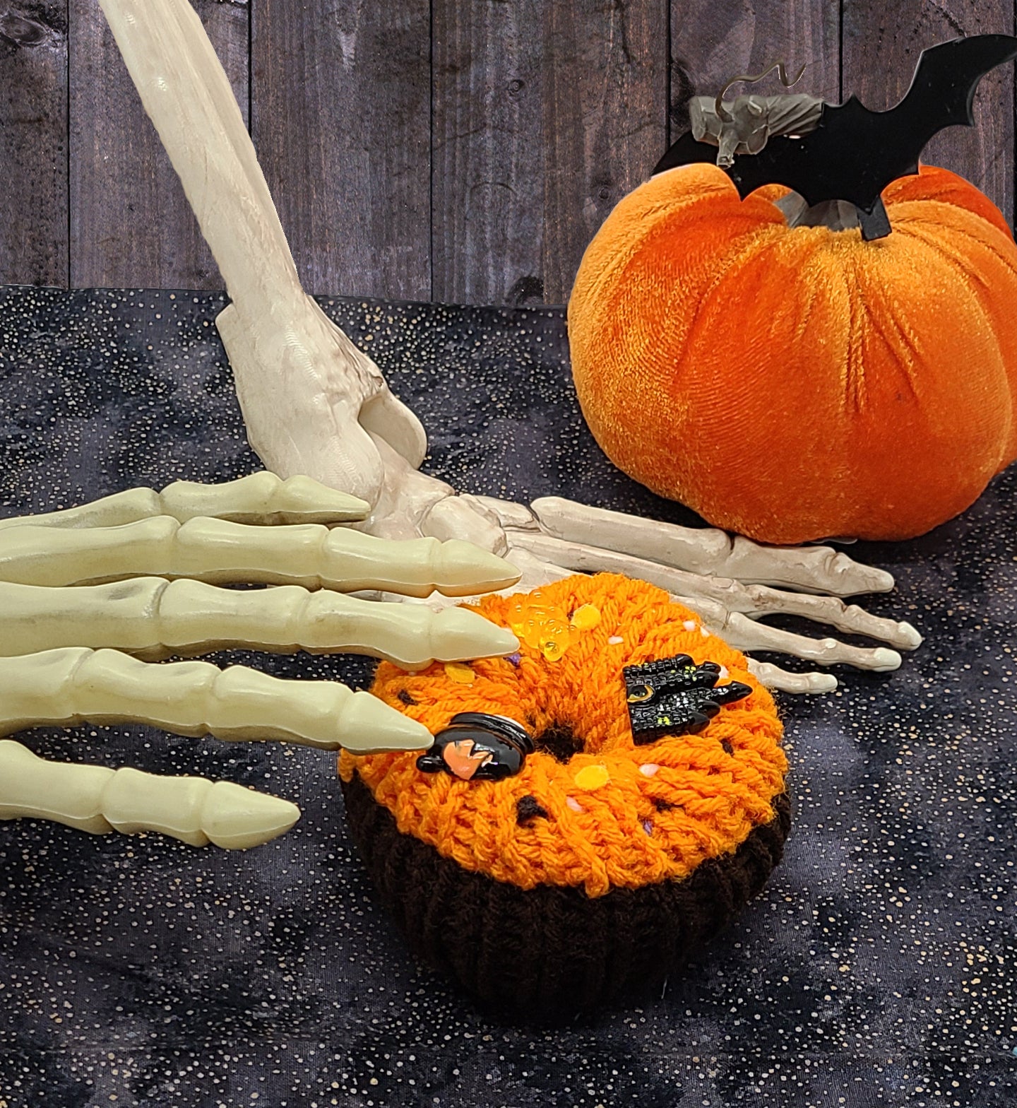 Halloween Doughnut | Holiday Décor | Plush Toy