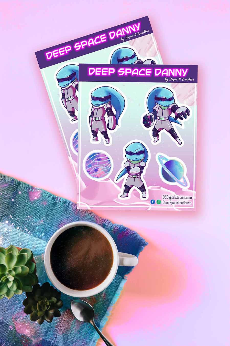 Deep Space Danny | Sticker Sheet