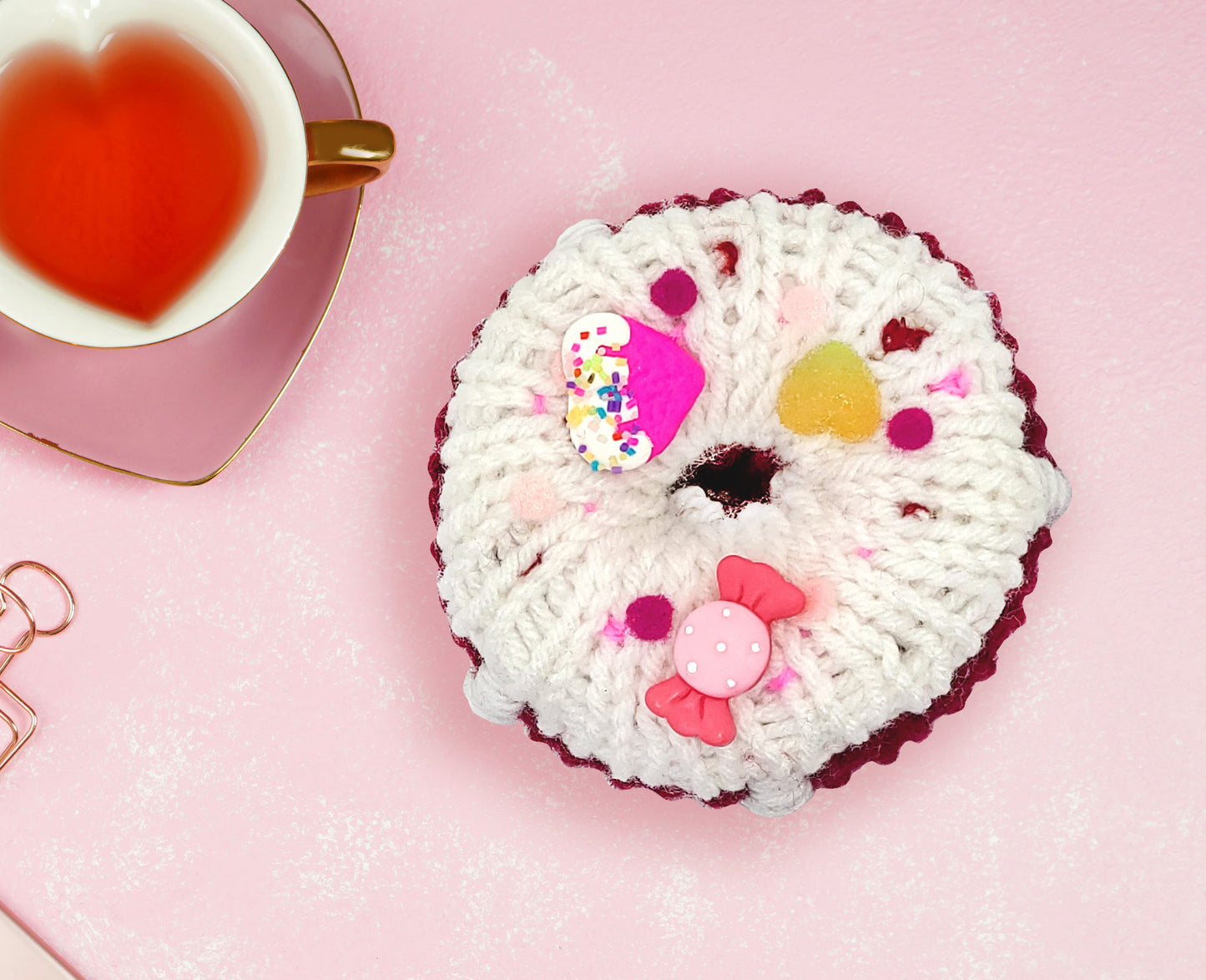 Valentines Day Doughnut
