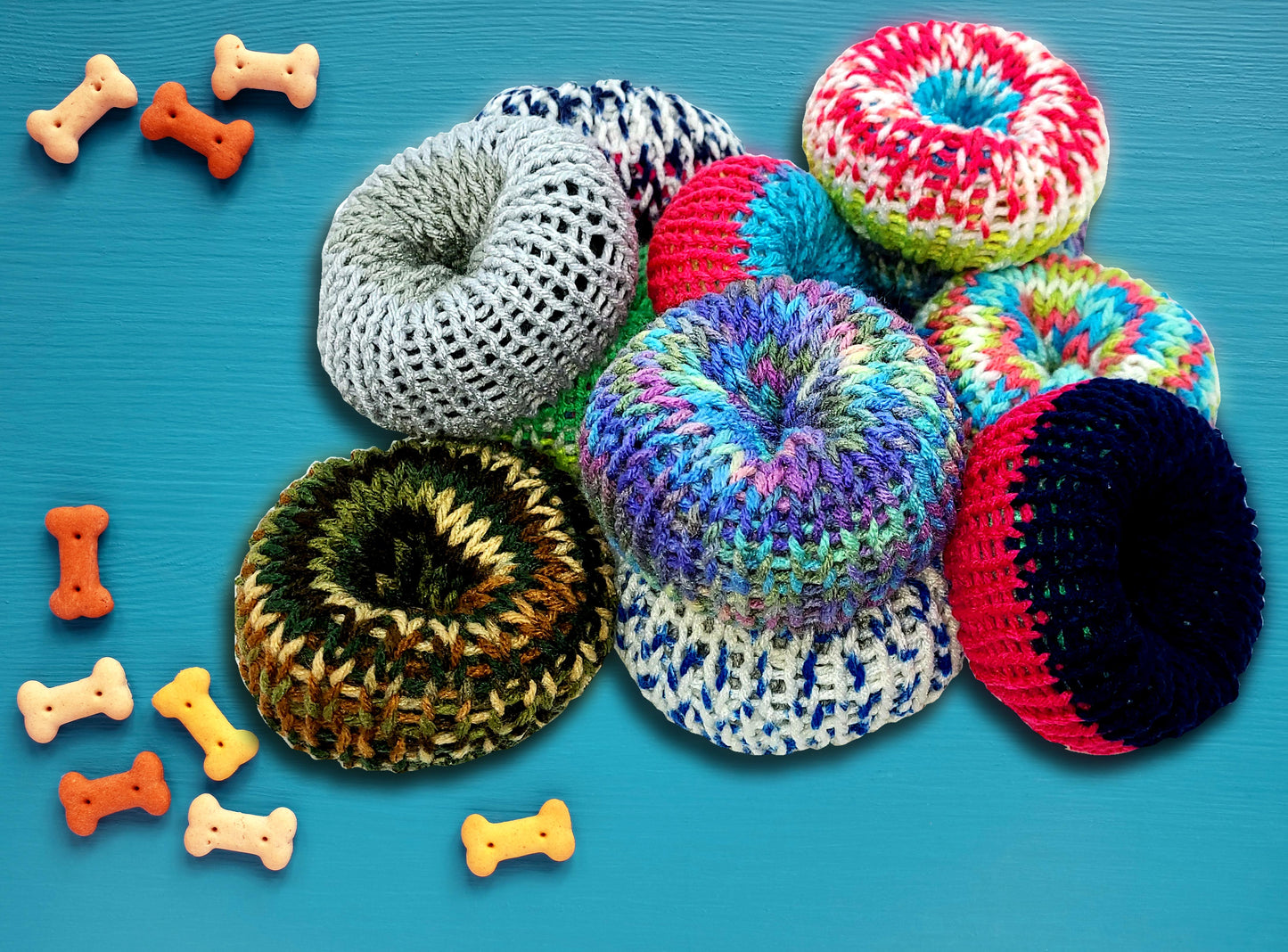 Squeaking Doughnut | Dog Toy