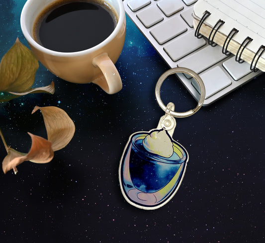 Space Jello Keychain