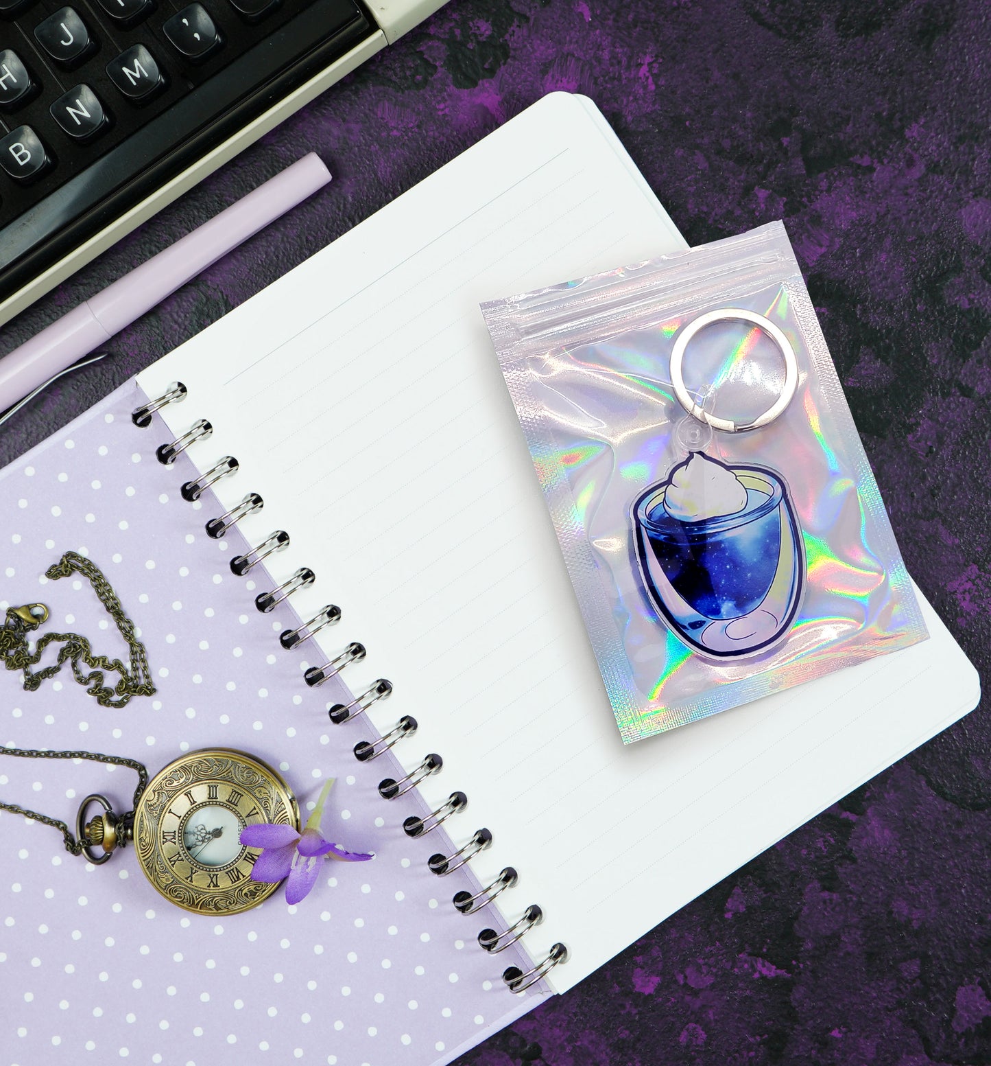 Space Jello Keychain