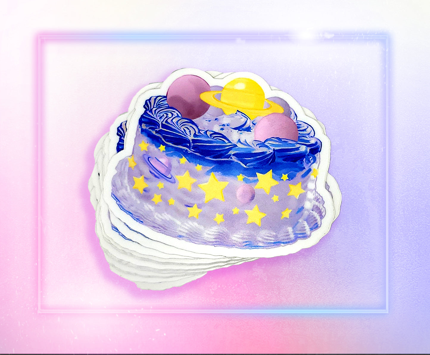 Space Cake Sticker