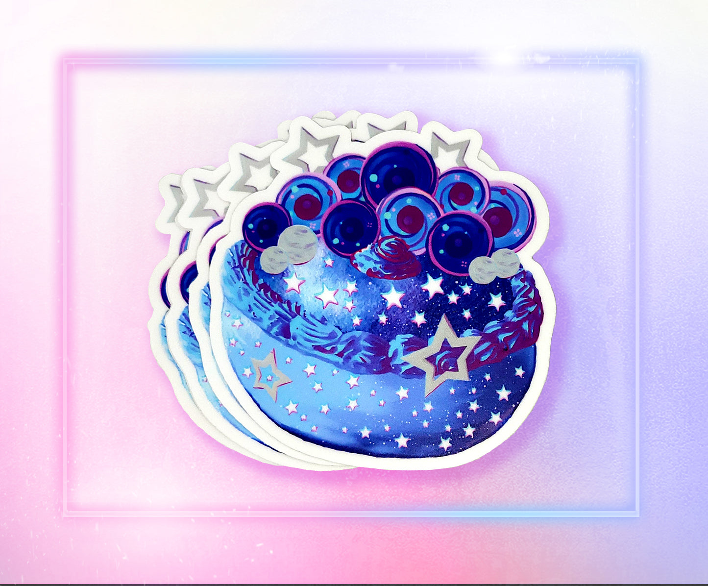 Space Cake Sticker