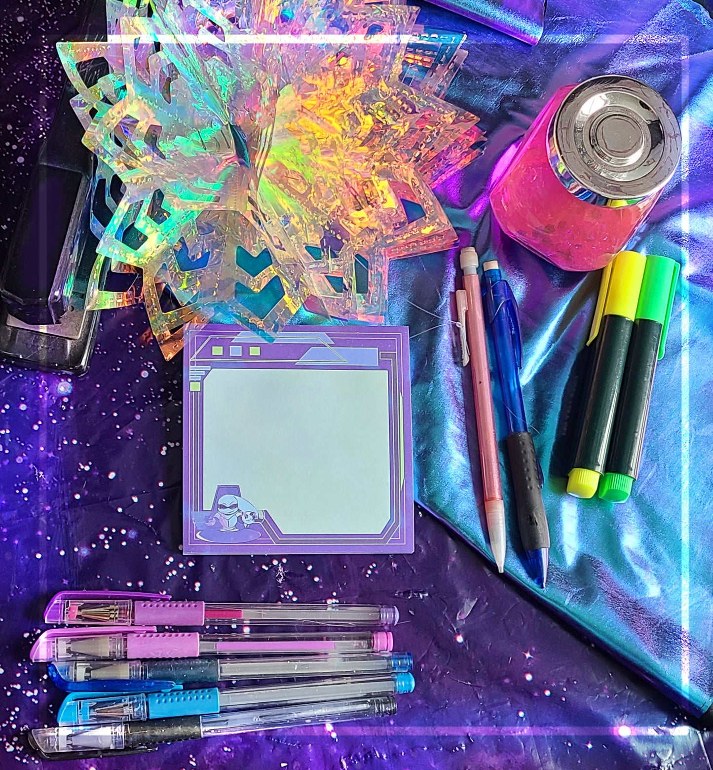 Deep Space Danny Memo Pad | Cute Stationery | Space Memo Pad | Desk Accessories