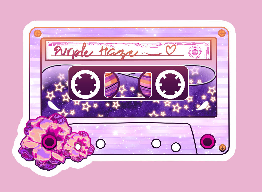 Cassette Tape Sticker