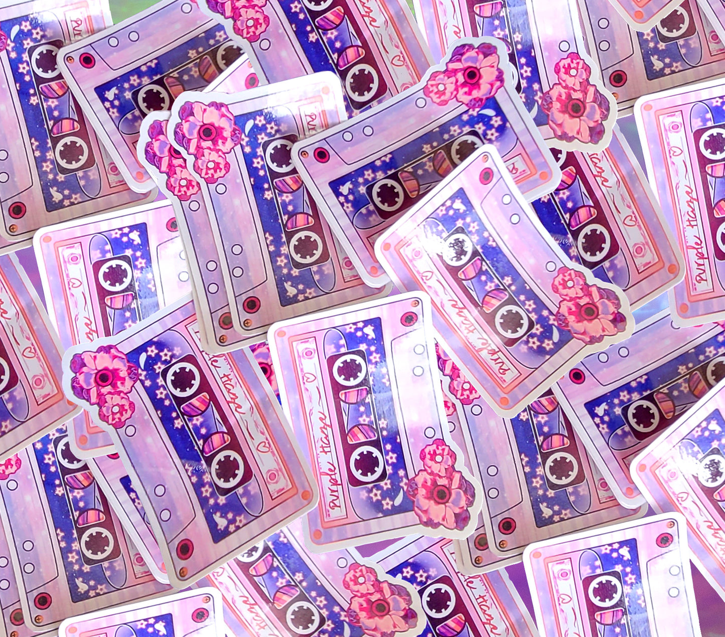 Cassette Tape Sticker