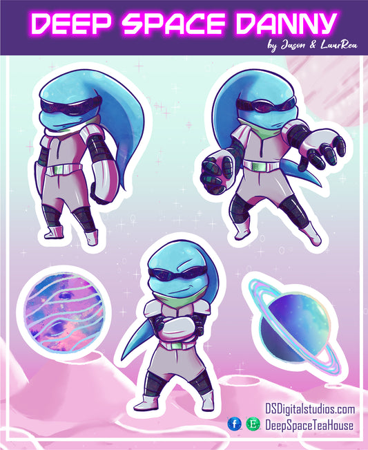 Deep Space Danny | Sticker Sheet