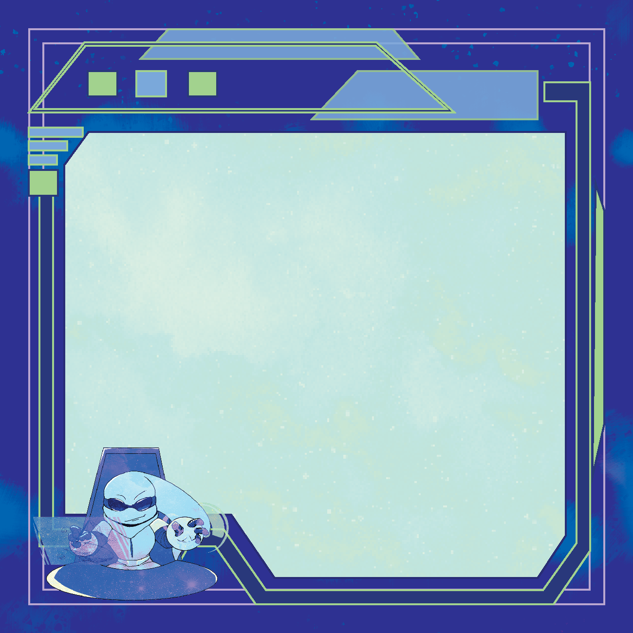 Deep Space Danny Memo Pad | Cute Stationery | Space Memo Pad | Desk Accessories