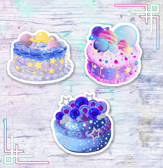 Space Cake Sticker