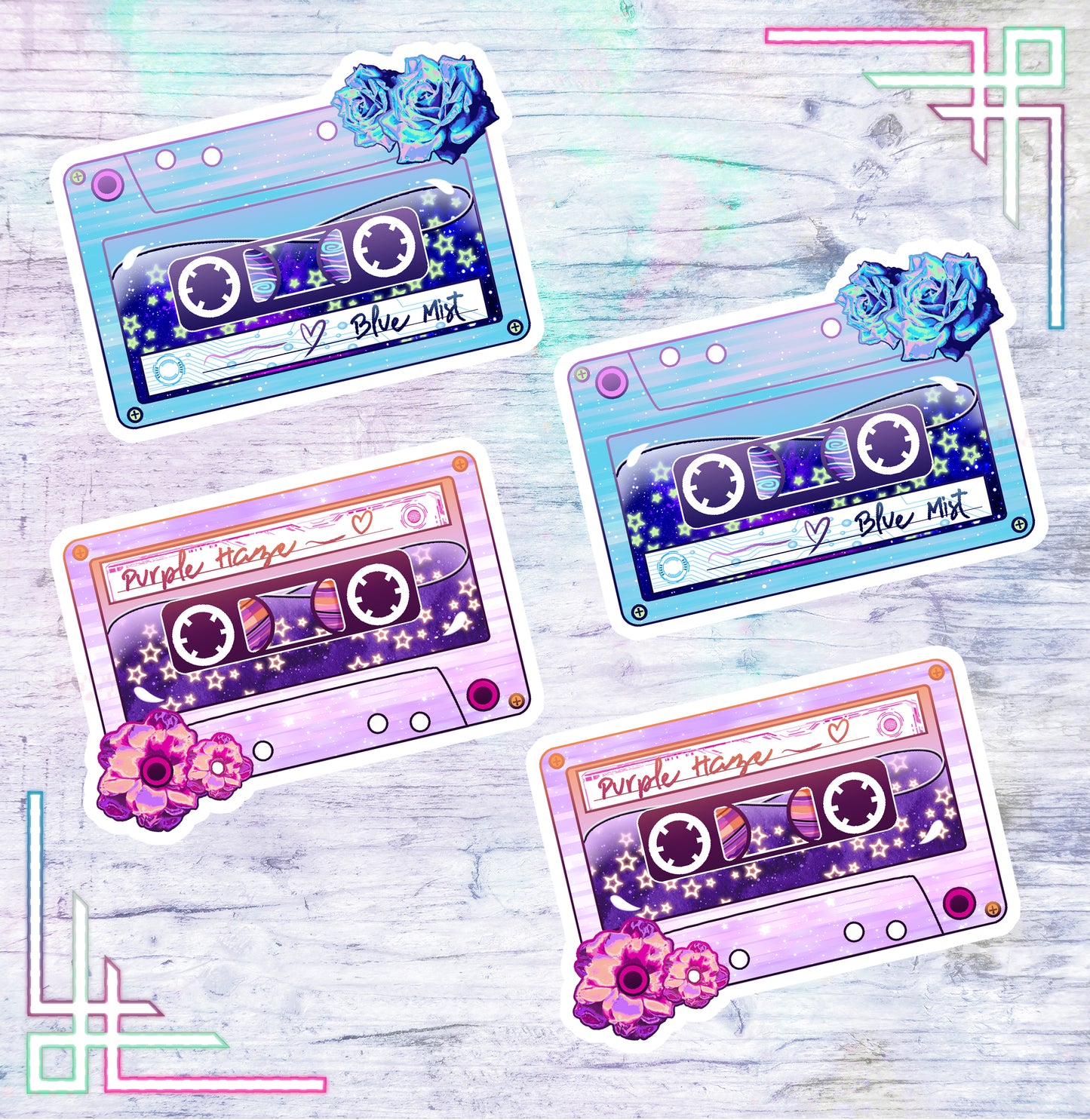Cassette Tape Sticker