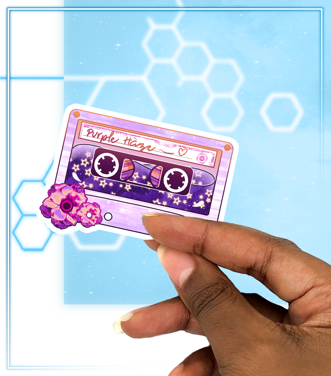 Cassette Tape Sticker