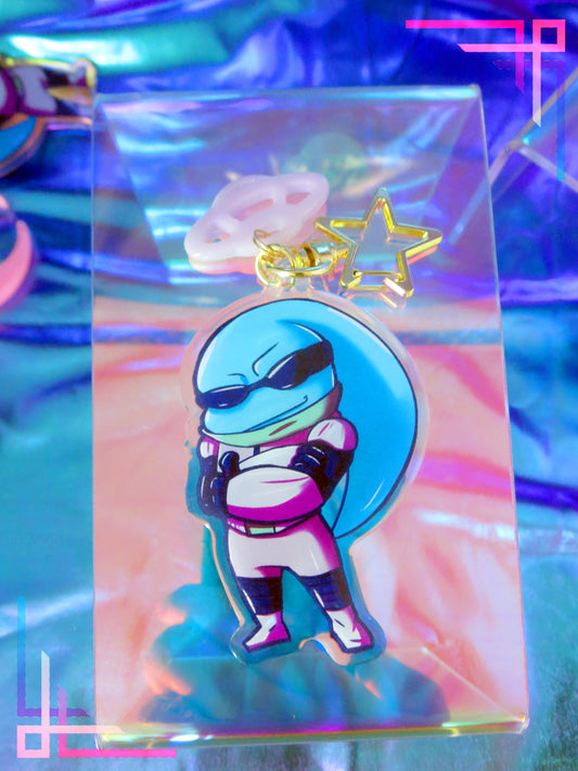 Deep Space Danny Keychain | Rainbow Holo