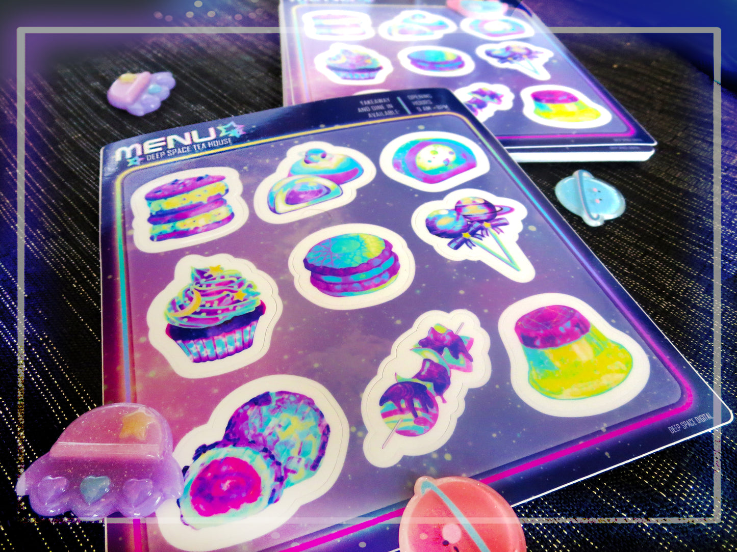 Sweets Menu Sticker Sheet
