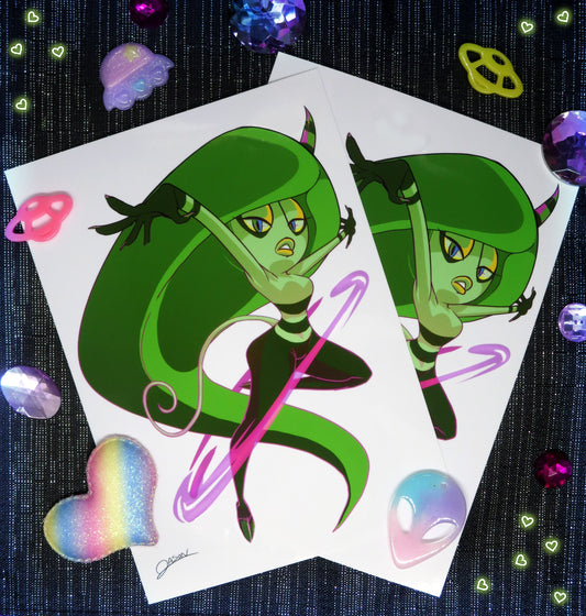 Zeena | Print 5" x 7" | Fan Art | Sonic the Hedgehog