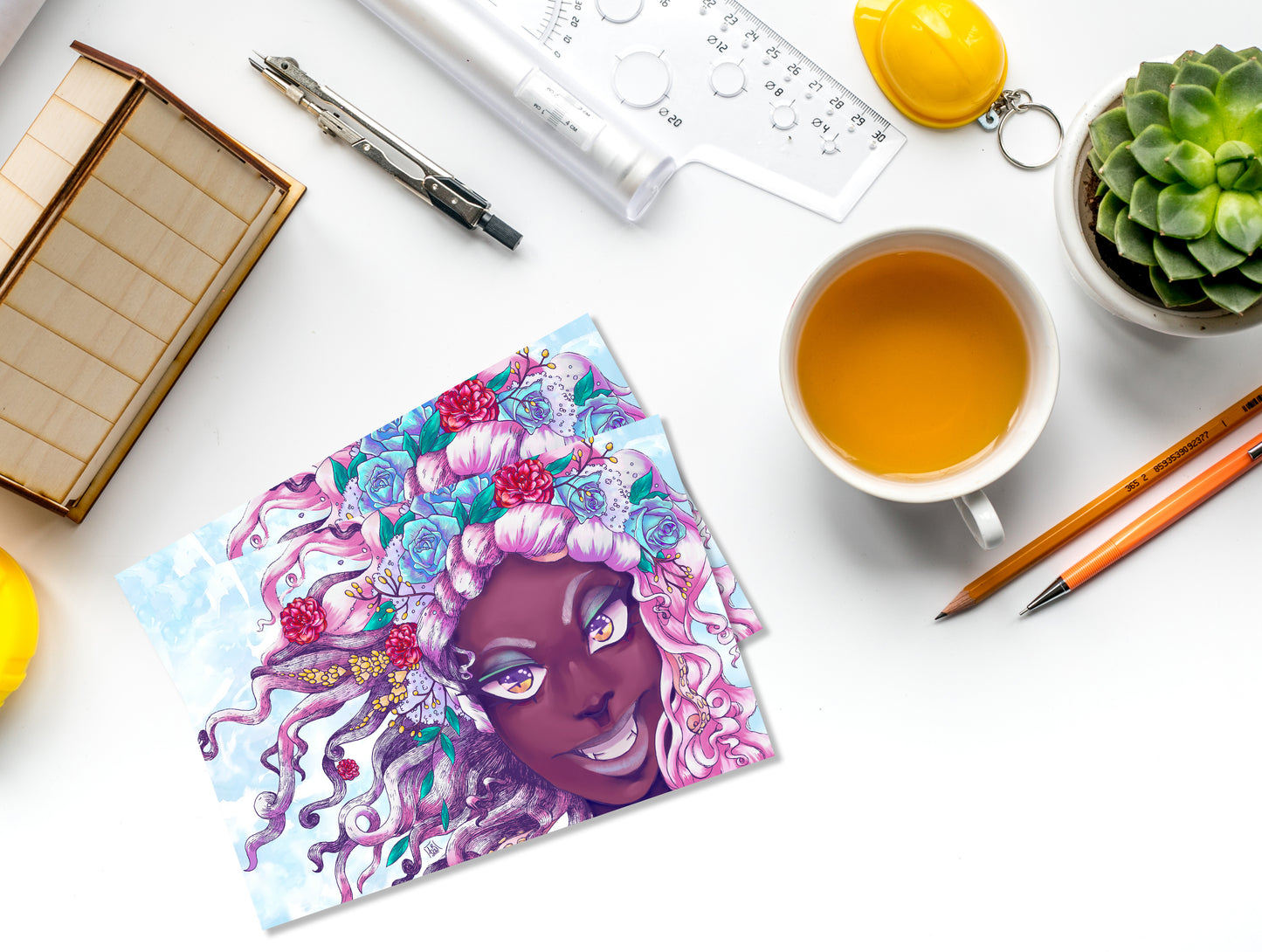 Mermaid Hair Print | Various Sizes | Wall Art