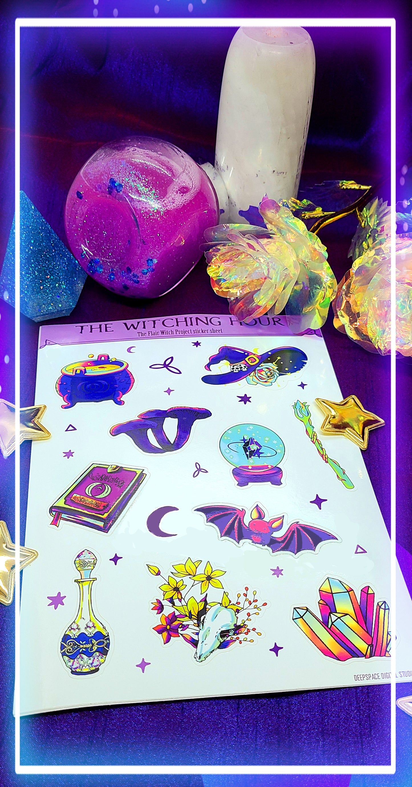 The Witching Hour Sticker Sheet | The Flair Witch Project