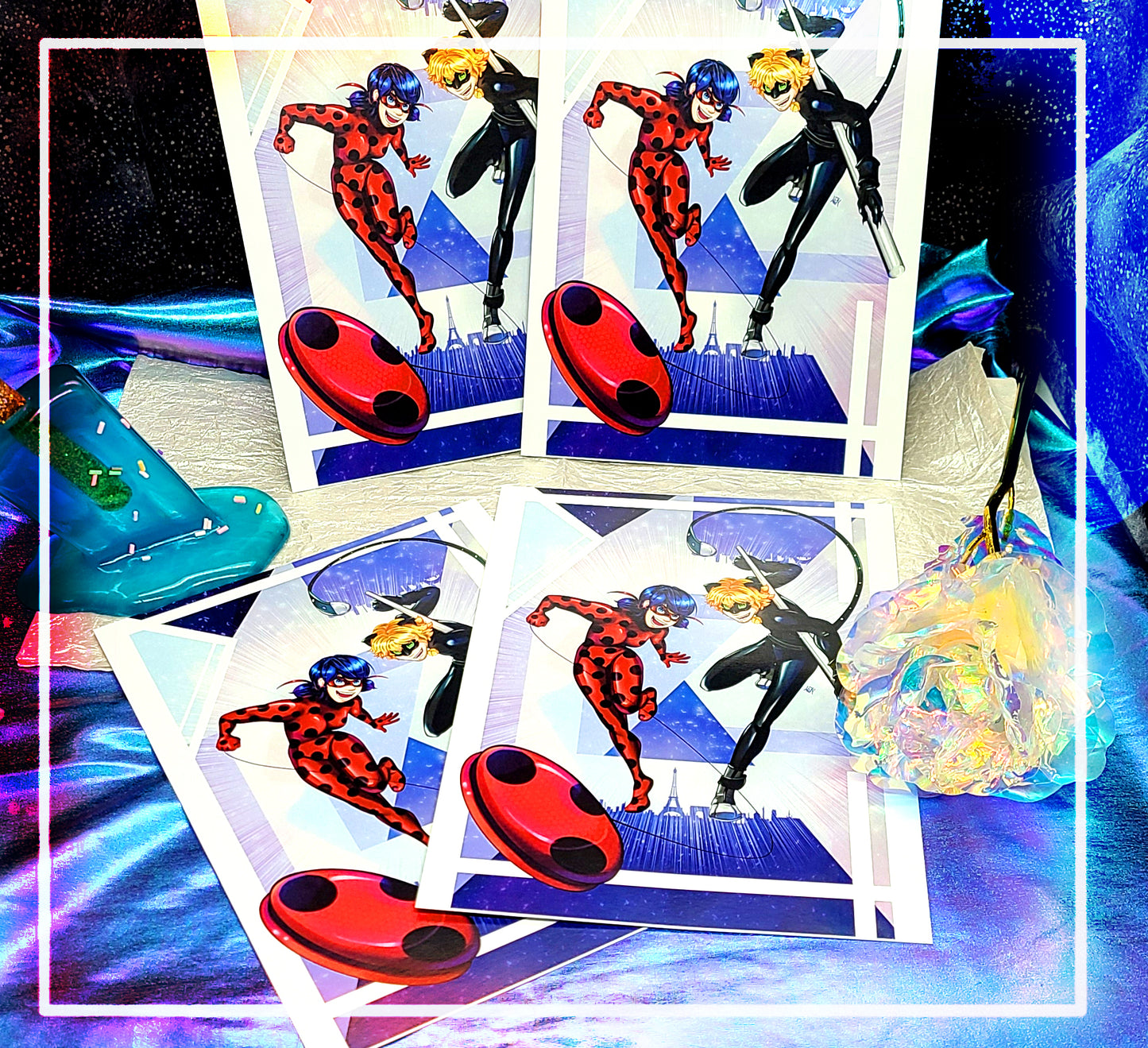 Ladybug and Cat Noir | Print Various Sizes | Fan Art | Miraculous Ladybug