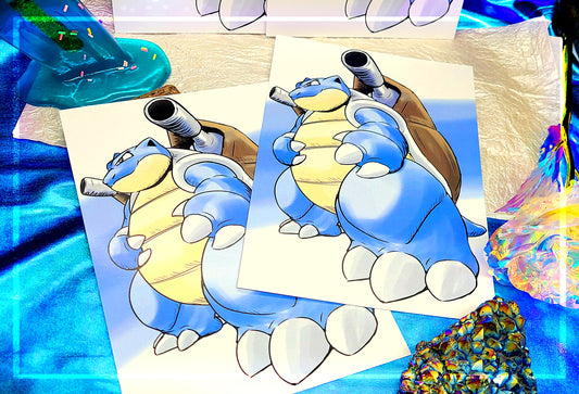 Blastoise | Print 5 x 7 | Pokemon