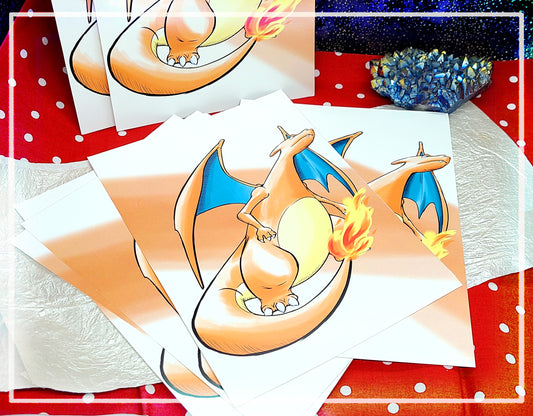 Charizard | Print 5 x 7 | Pokemon