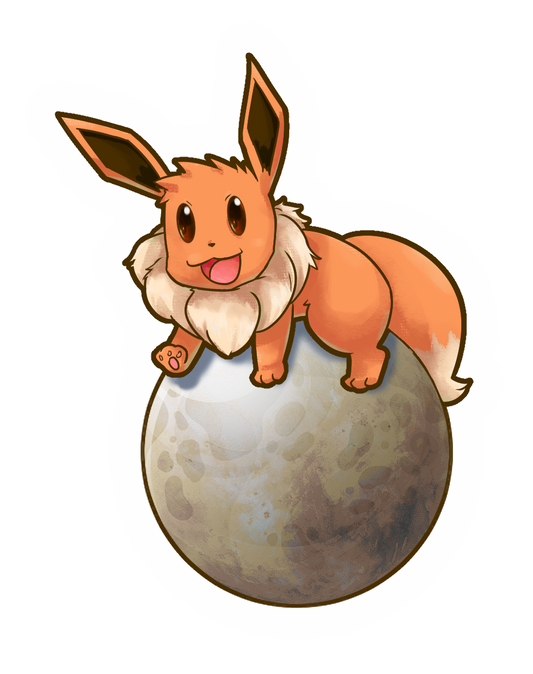 Planetary Eeveelutions Sticker