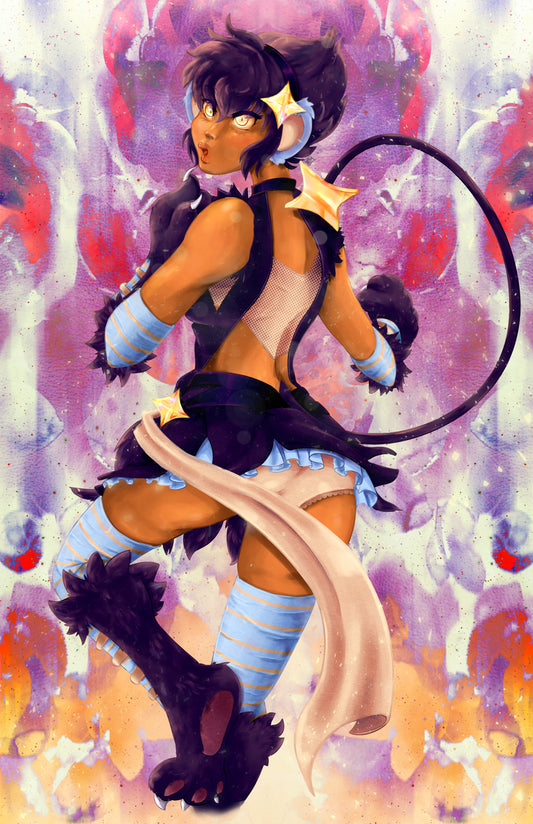 Reiko the Luxray | 11" x 17" Print